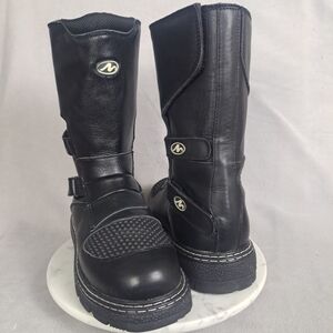 Adventure Motorcycle Motorbike Leather Touring Off-Road Boots – Size 8 & 9  NEW